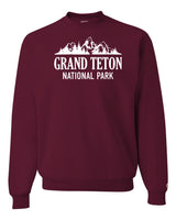 Grand Teton National Park White Sweatshirt