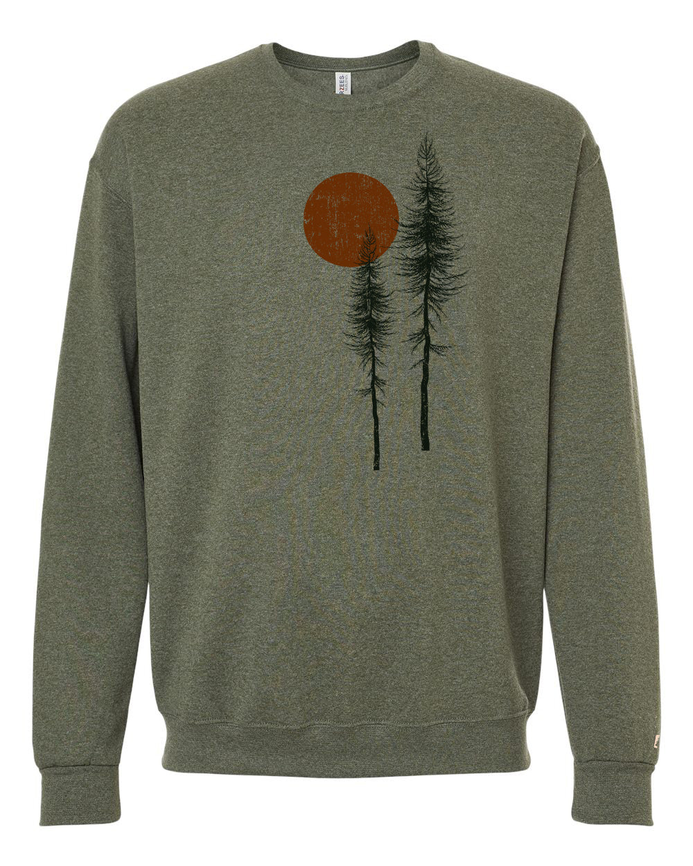 Off Centered Trees Sweatshirt