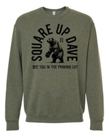 Square Up Dave Black Sweatshirt