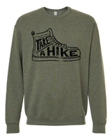 Take A Hike Black Sweatshirt