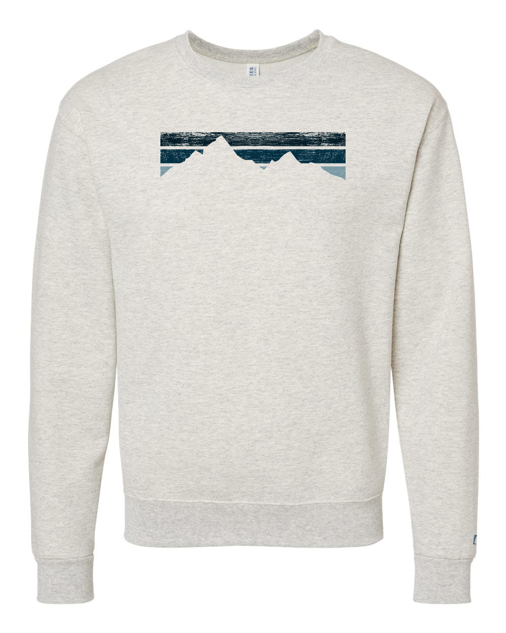 Blue Stripe Mountains Sweatshirt