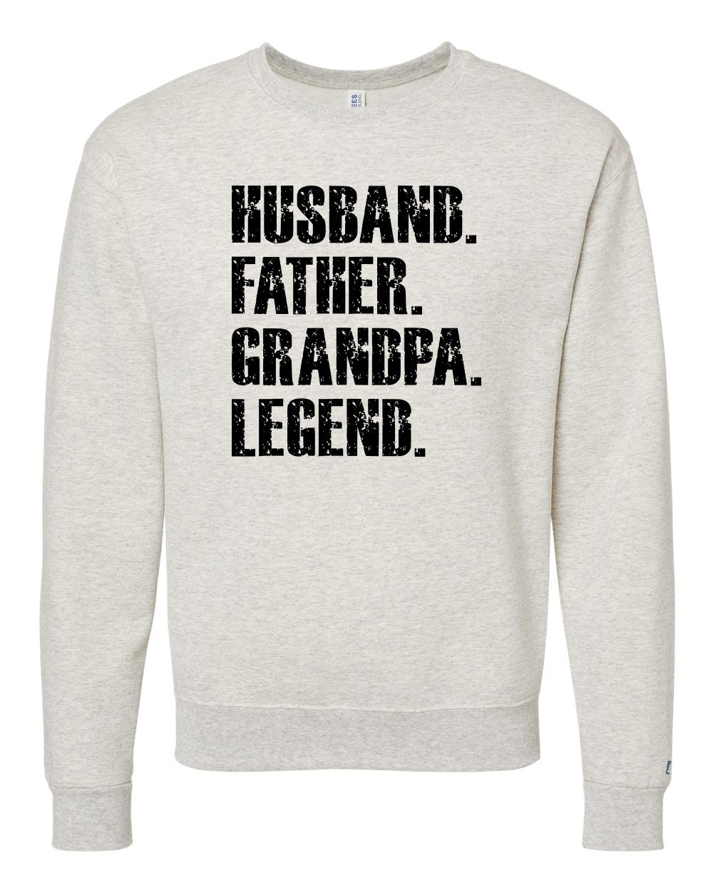 Father Grandpa Legend Black Sweatshirt
