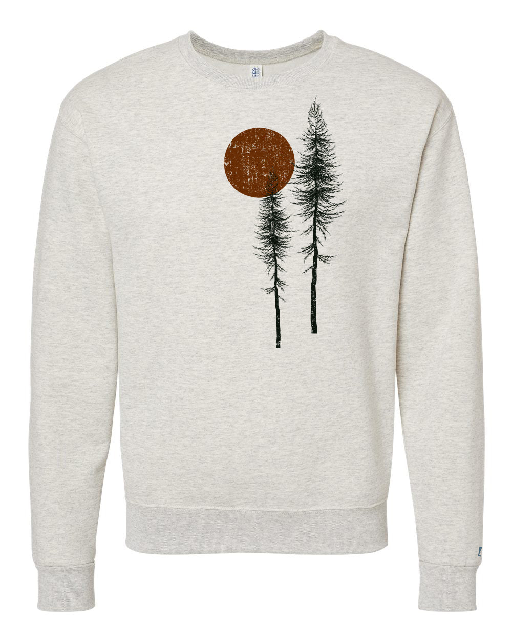 Off Centered Trees Sweatshirt