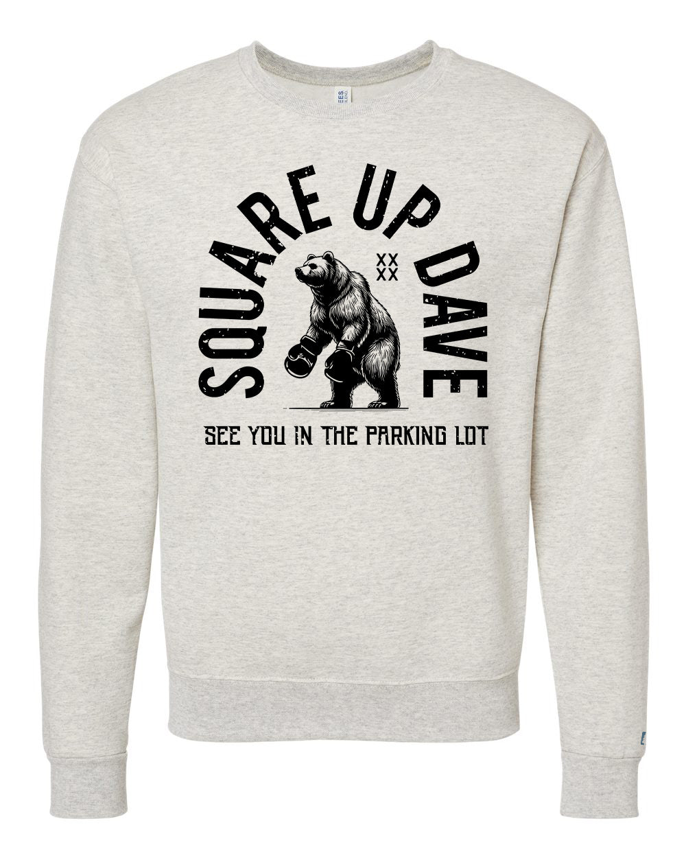 Square Up Dave Black Sweatshirt