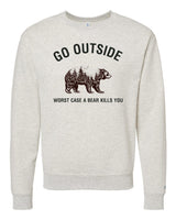Worst Case A Bear Kills You Sweatshirt