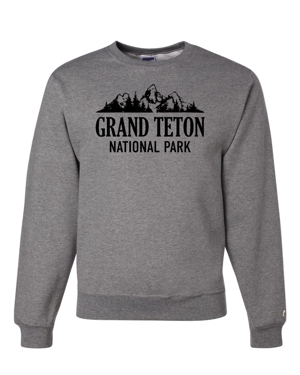 Grand Teton National Park Black Sweatshirt