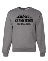 Grand Teton National Park Black Sweatshirt