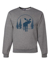 Moose Scene Sweatshirt