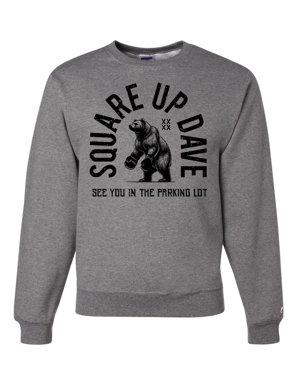 Square Up Dave Black Sweatshirt