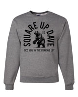 Square Up Dave Black Sweatshirt