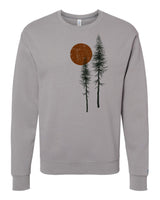 Off Centered Trees Sweatshirt