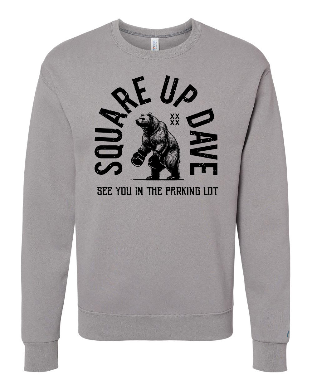 Square Up Dave Black Sweatshirt
