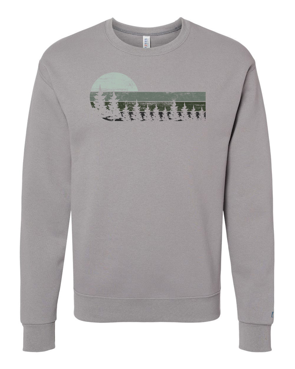 Tree Stripe Silhouette Sweatshirt