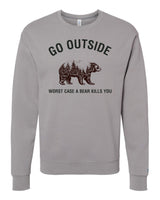 Worst Case A Bear Kills You Sweatshirt