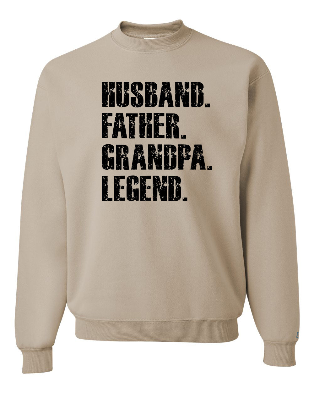 Father Grandpa Legend Black Sweatshirt