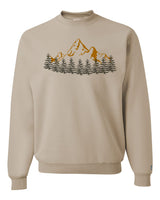 Mountain With Trees Sweatshirt