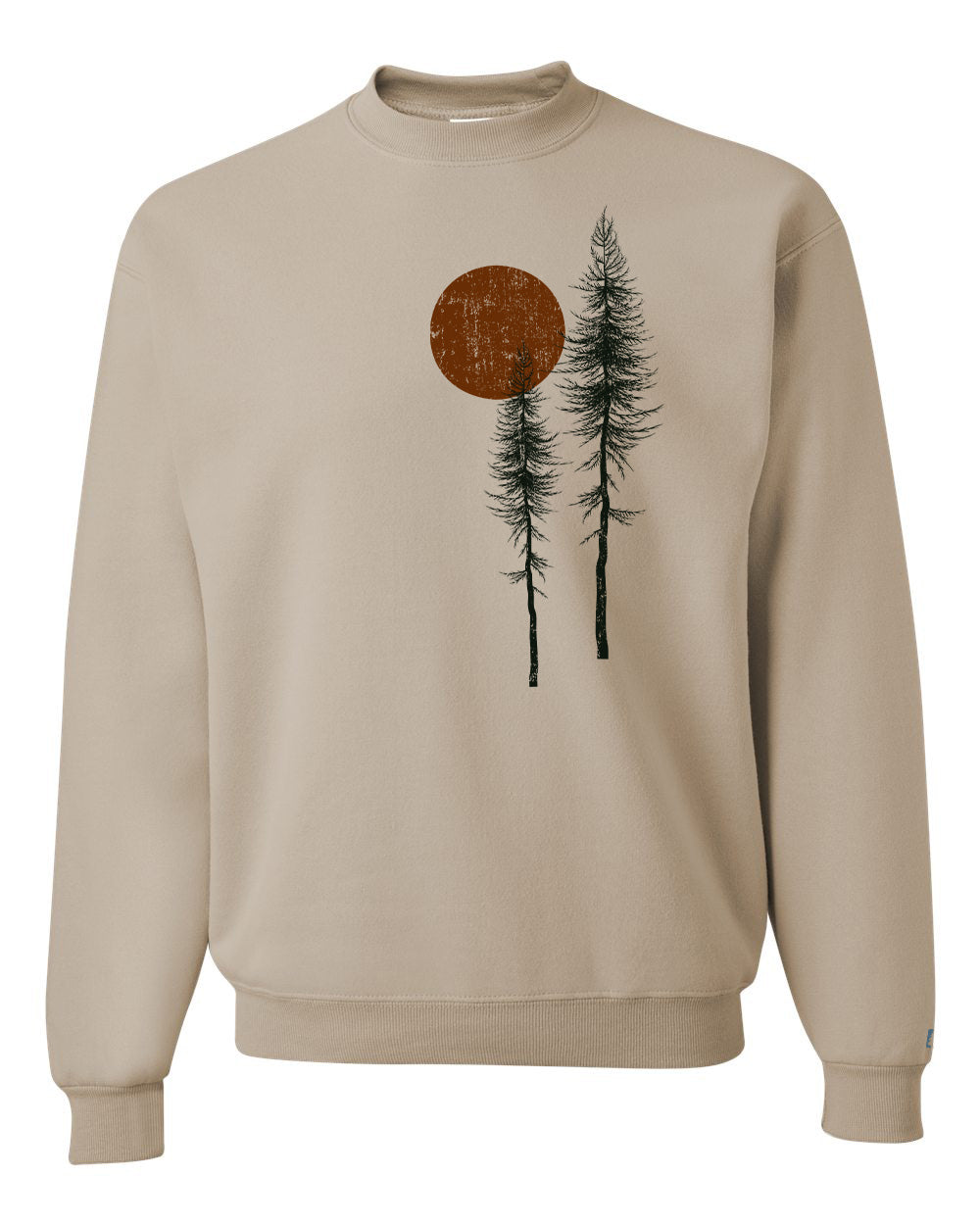 Off Centered Trees Sweatshirt