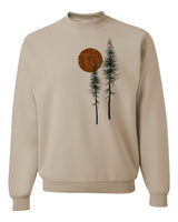 Off Centered Trees Sweatshirt