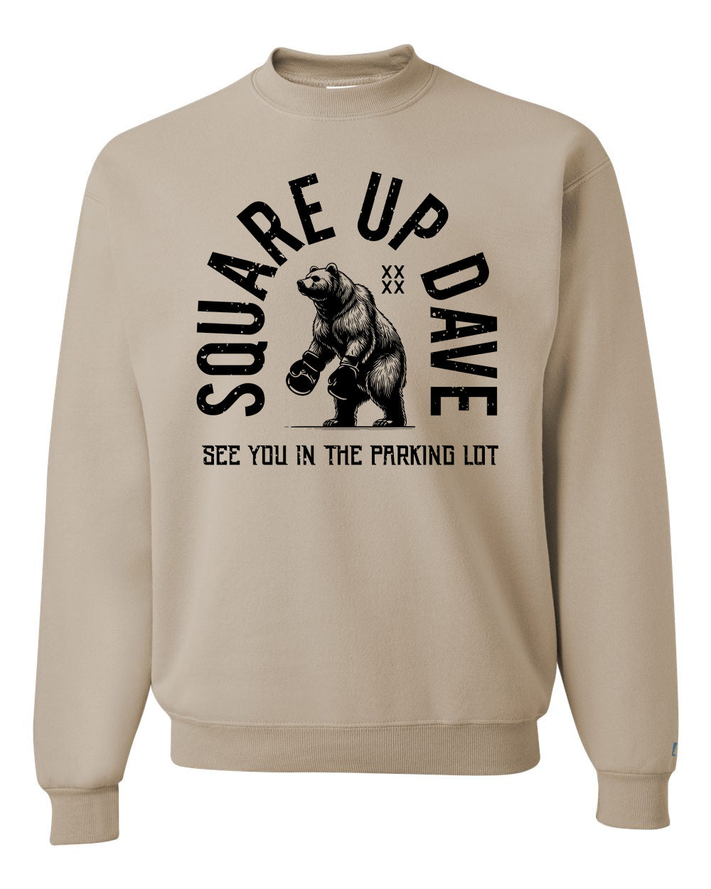 Square Up Dave Black Sweatshirt