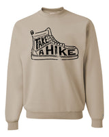 Take A Hike Black Sweatshirt
