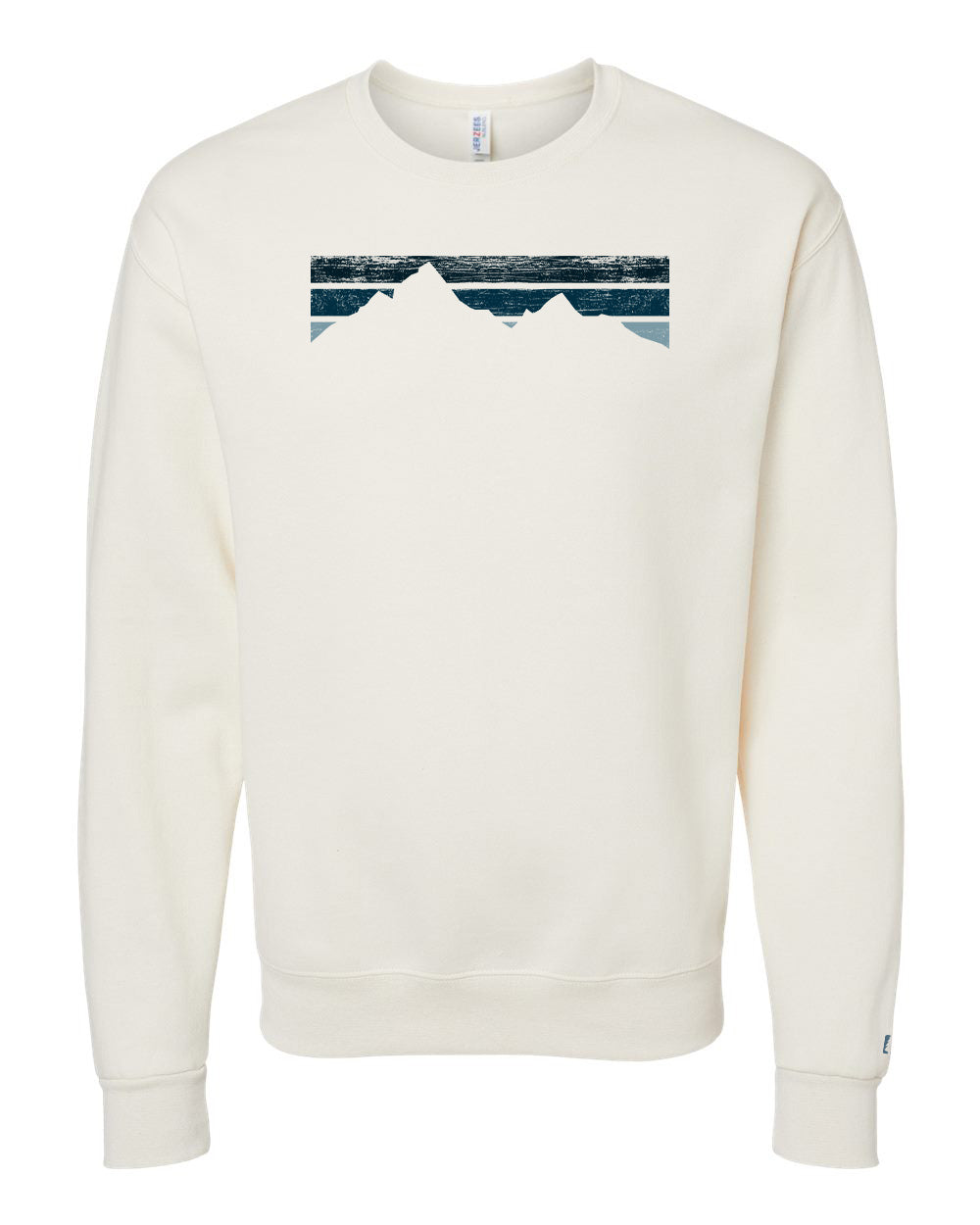 Blue Stripe Mountains Sweatshirt