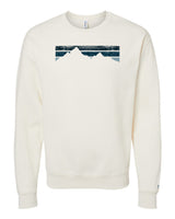 Blue Stripe Mountains Sweatshirt