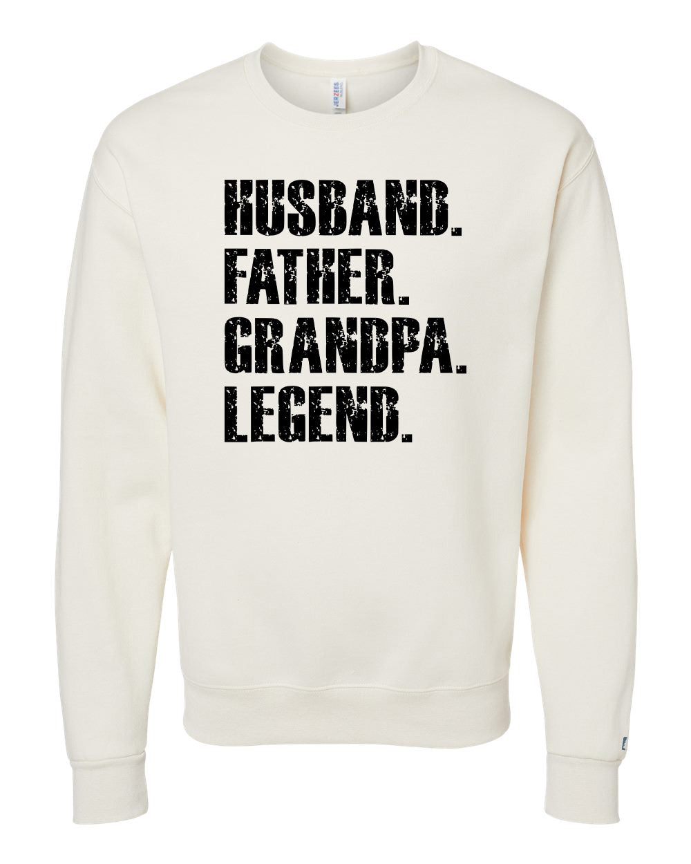 Father Grandpa Legend Black Sweatshirt