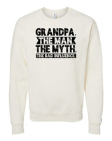 Grandpa Bad Influence Black Sweatshirt