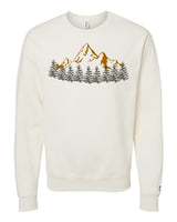 Mountain With Trees Sweatshirt