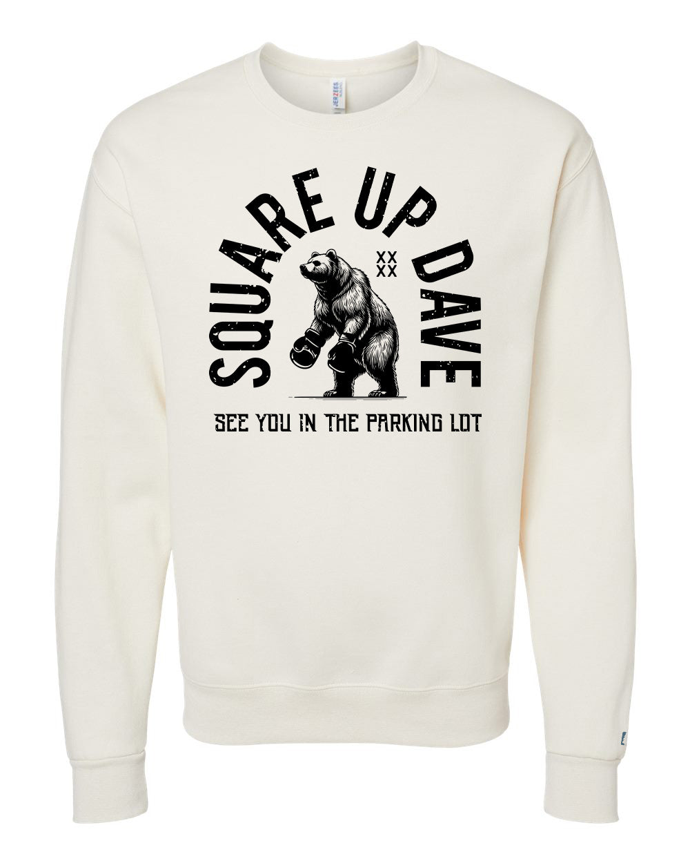 Square Up Dave Black Sweatshirt