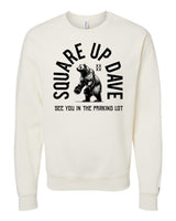 Square Up Dave Black Sweatshirt