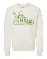 Take A Hike Green Sweatshirt