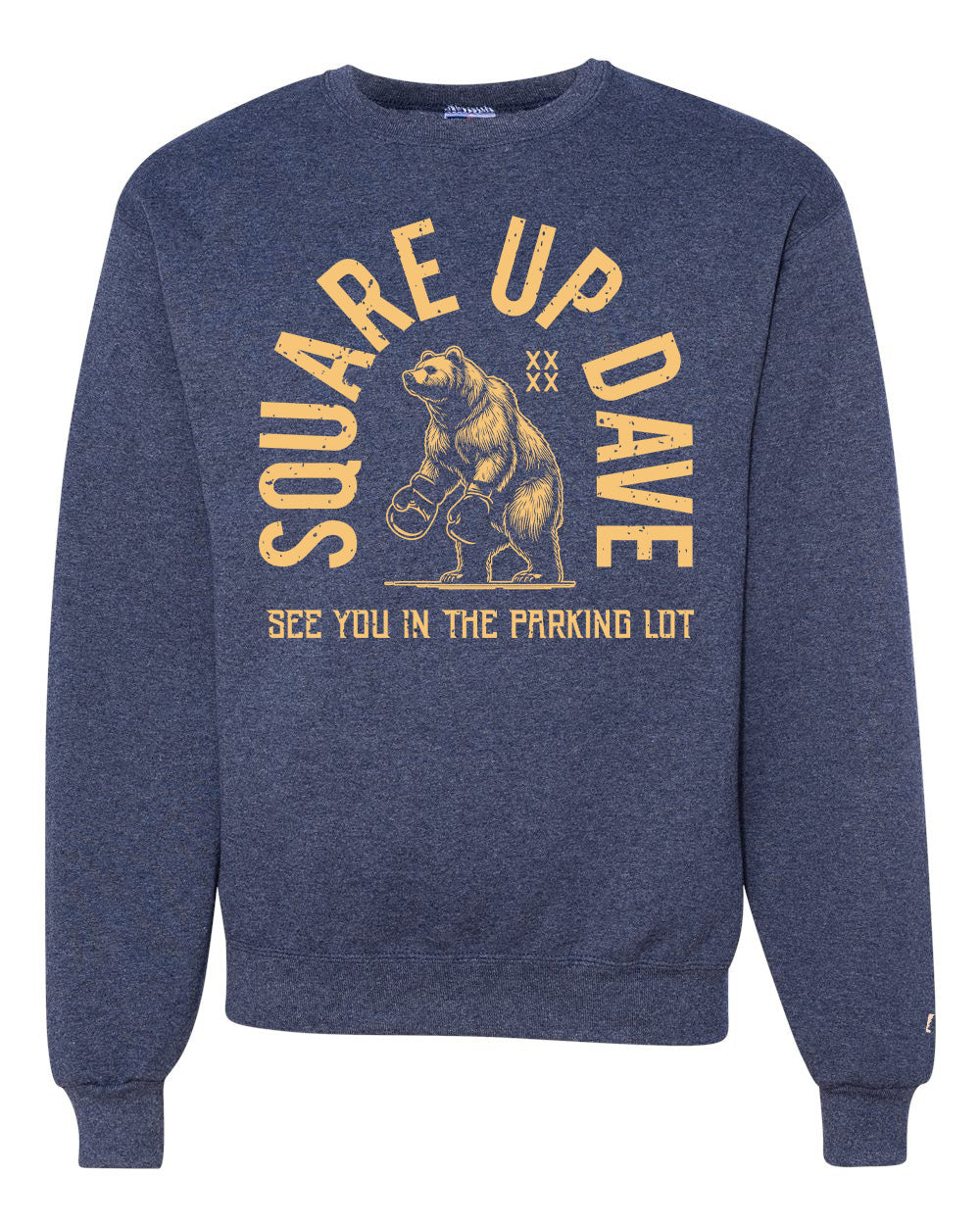 Square Up Dave Gold Sweatshirt
