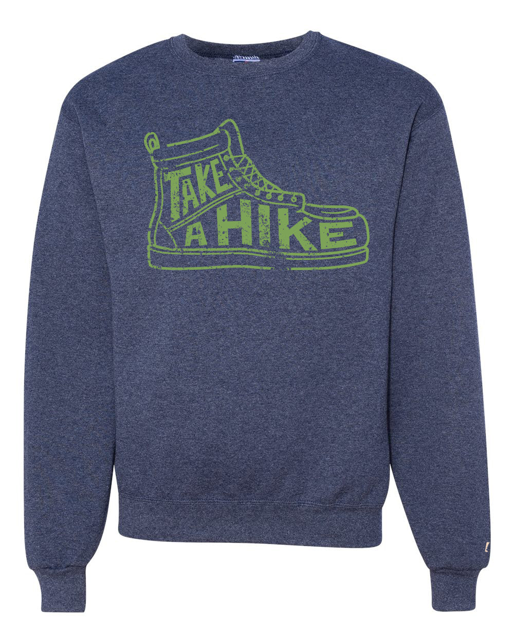 Take A Hike Green Sweatshirt
