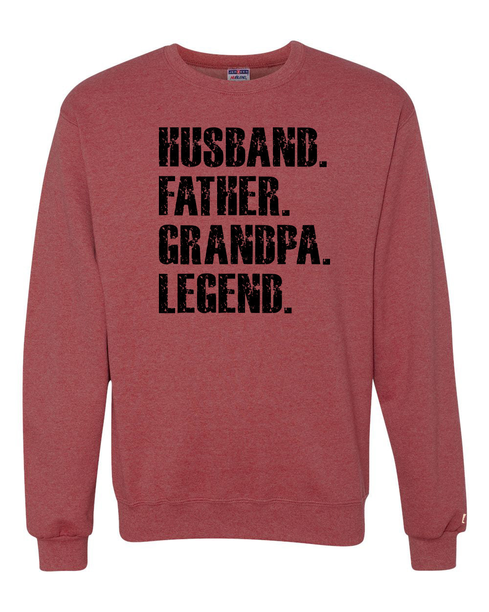 Father Grandpa Legend Black Sweatshirt