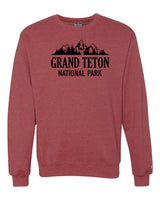 Grand Teton National Park Black Sweatshirt