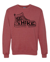 Take A Hike Black Sweatshirt
