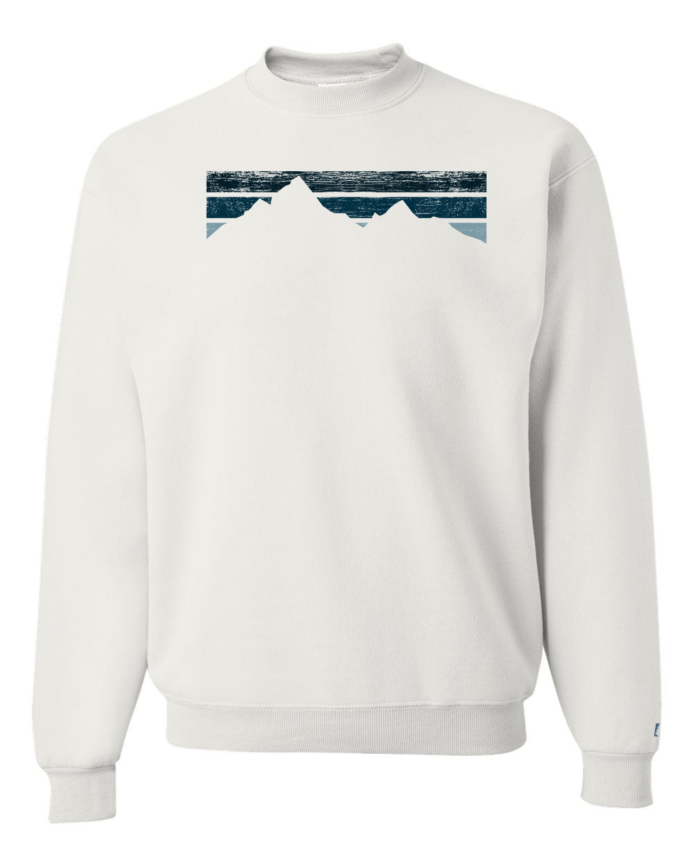 Blue Stripe Mountains Sweatshirt