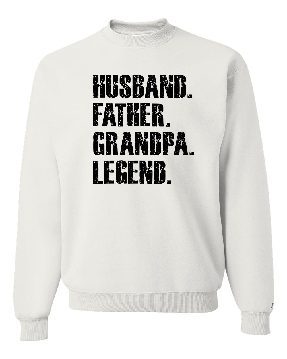 Father Grandpa Legend Black Sweatshirt