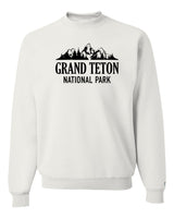 Grand Teton National Park Black Sweatshirt