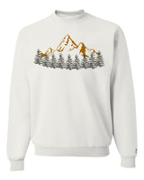 Mountain With Trees Sweatshirt