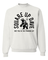 Square Up Dave Black Sweatshirt