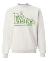 Take A Hike Green Sweatshirt