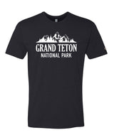 Grand Teton National Park White Tee