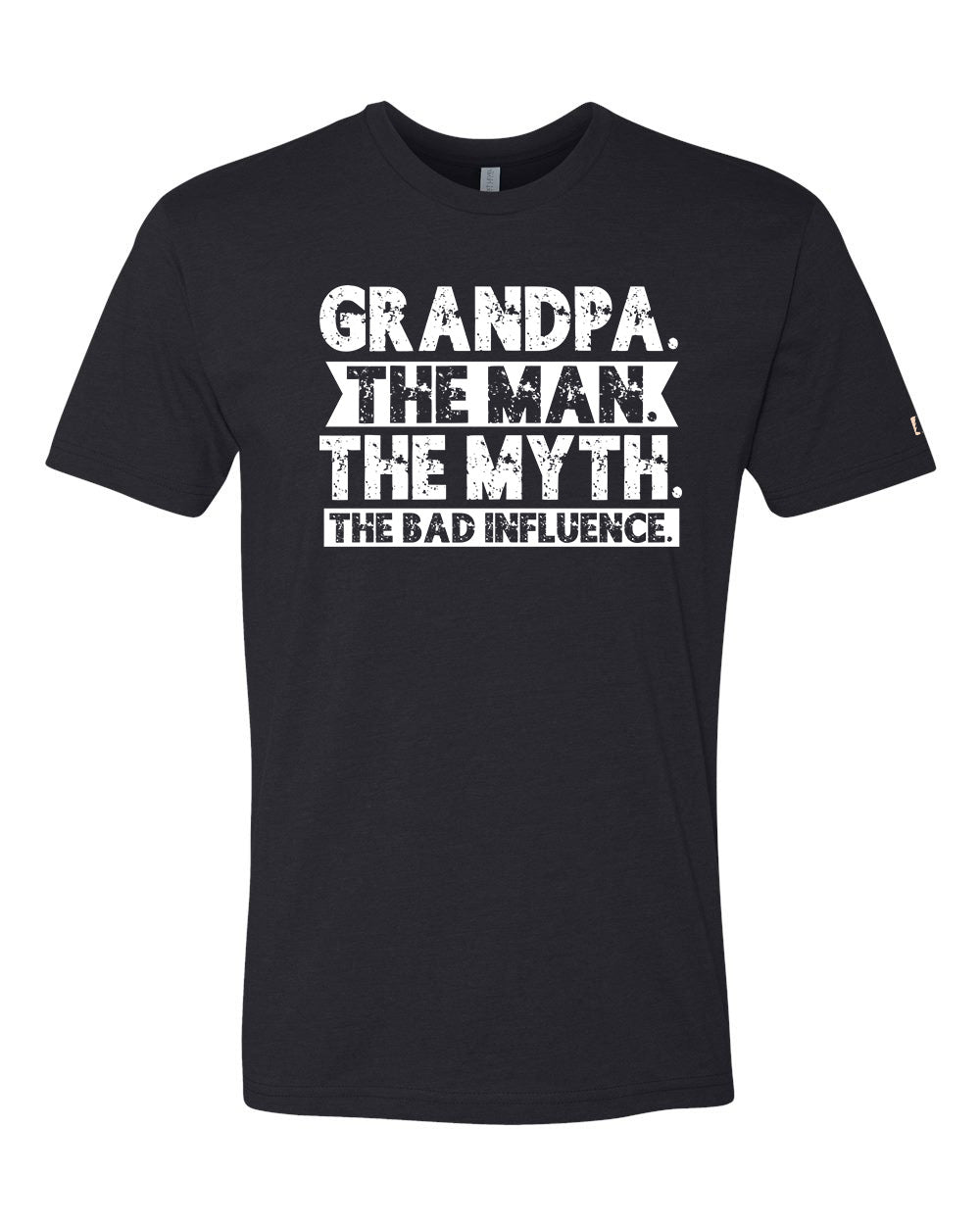 Grandpa Bad Influence White Tee