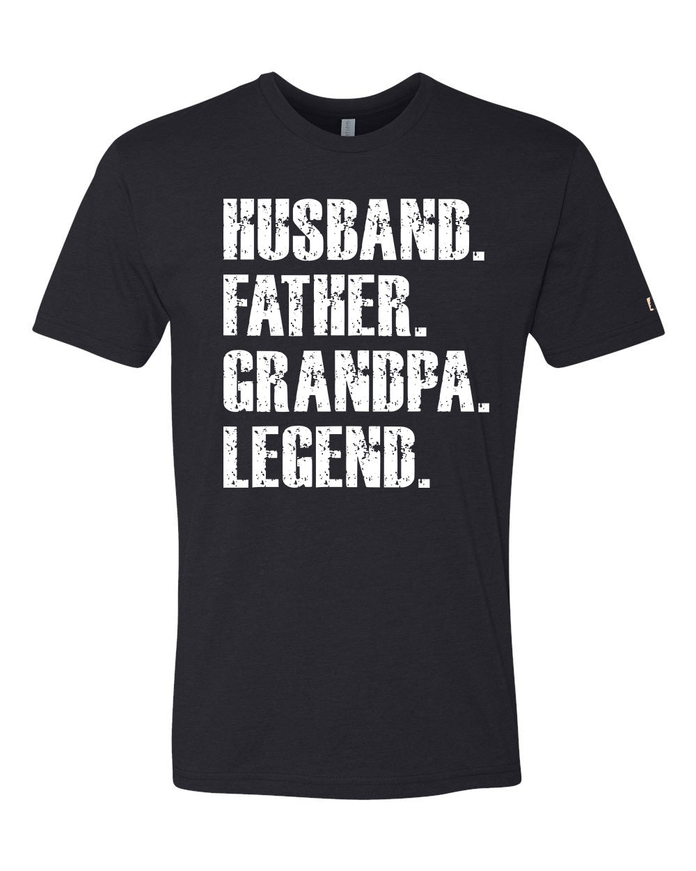 Father Grandpa Legend White Tee