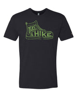Take A Hike Green Tee