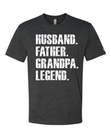 Father Grandpa Legend Tee