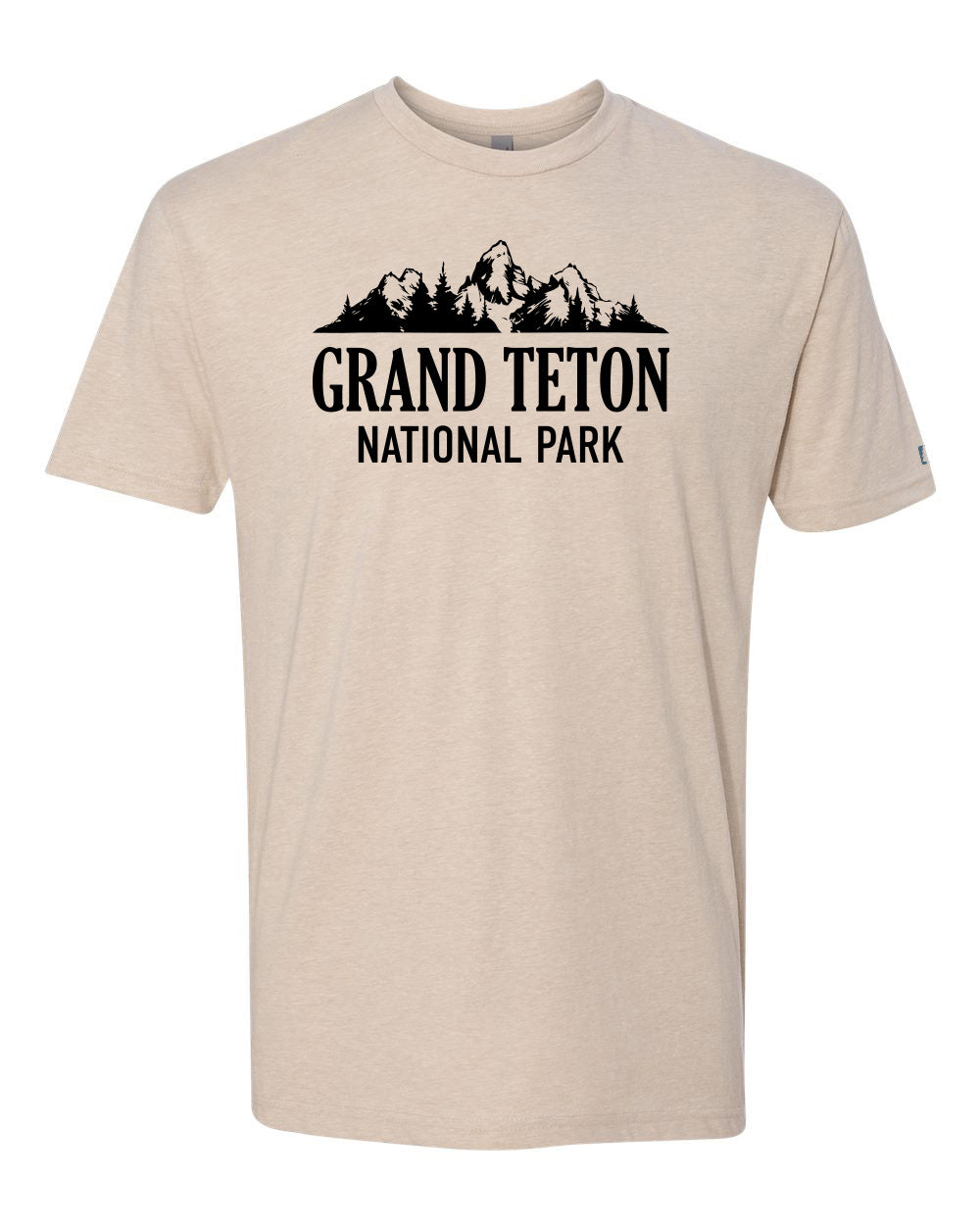 Grand Teton National Park Black Tee