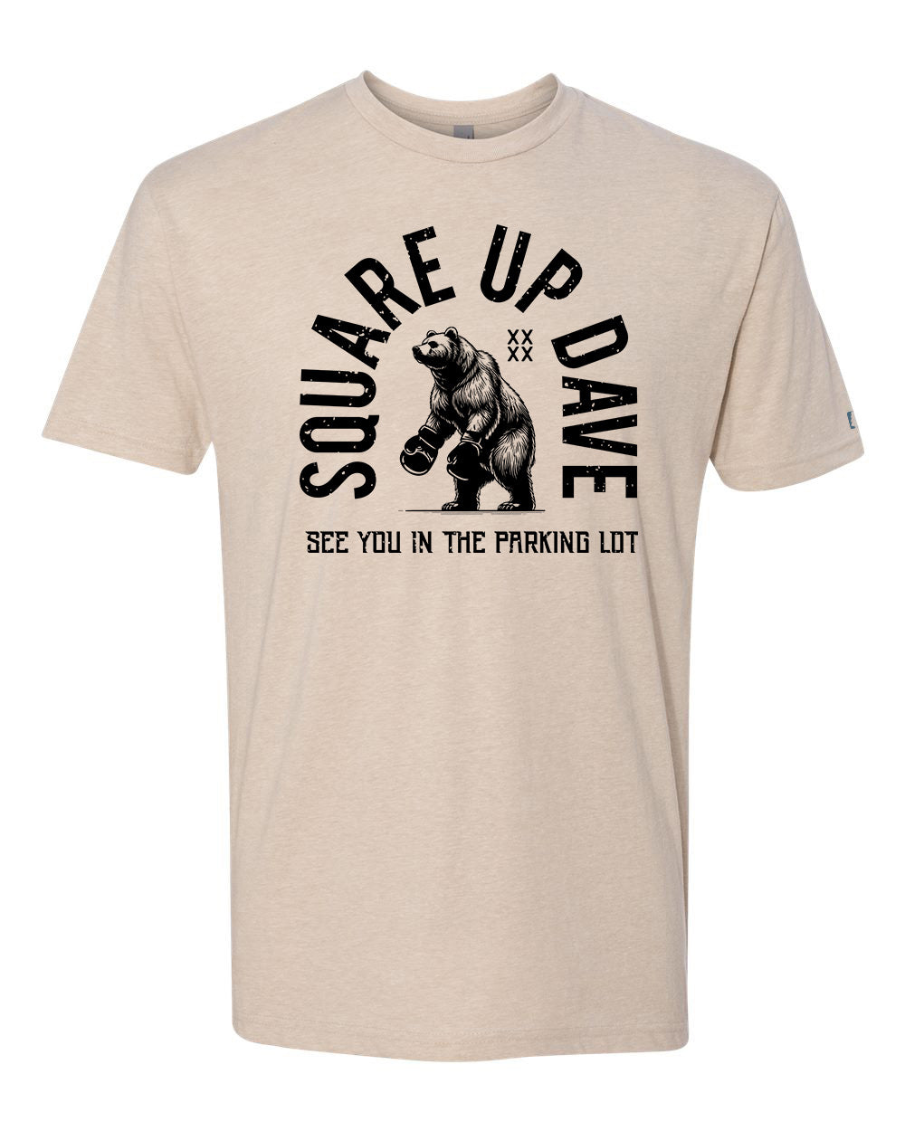 Square Up Dave Black Tee